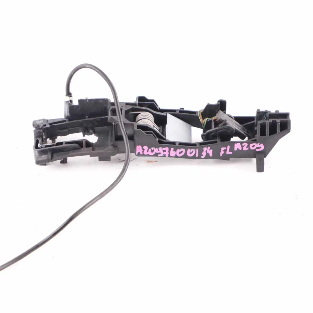 Door Handle Base Front Left N/S Bracket Bearing to Mercedes CLK W209 with Part number A2097600134 Mercedes CLK W209 Door Handle Base Front Left N/S Bracket Bearing - SKU A2097600134 - Part number A2097600134