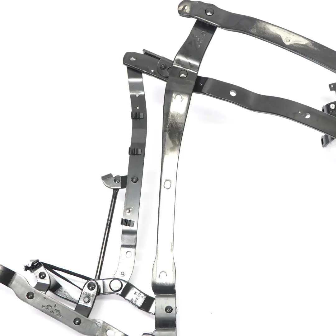 Mercedes A209 Faltverdeck links Dach Mechanismus Arm Scharnier Schloss - SKU A2097700001-3 - Teilenummer A2097700001-2