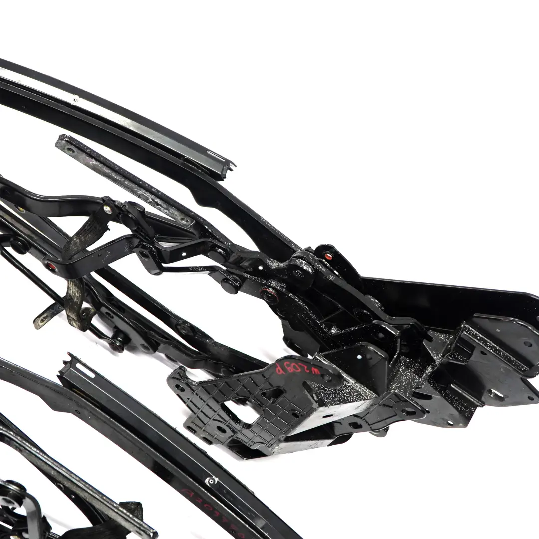 Mercedes A209 Cabrio Mécanisme toit pliant gauche droite Charnière bras Set - SKU A2097700001-4 - Numéro de pièce A2097700001-2