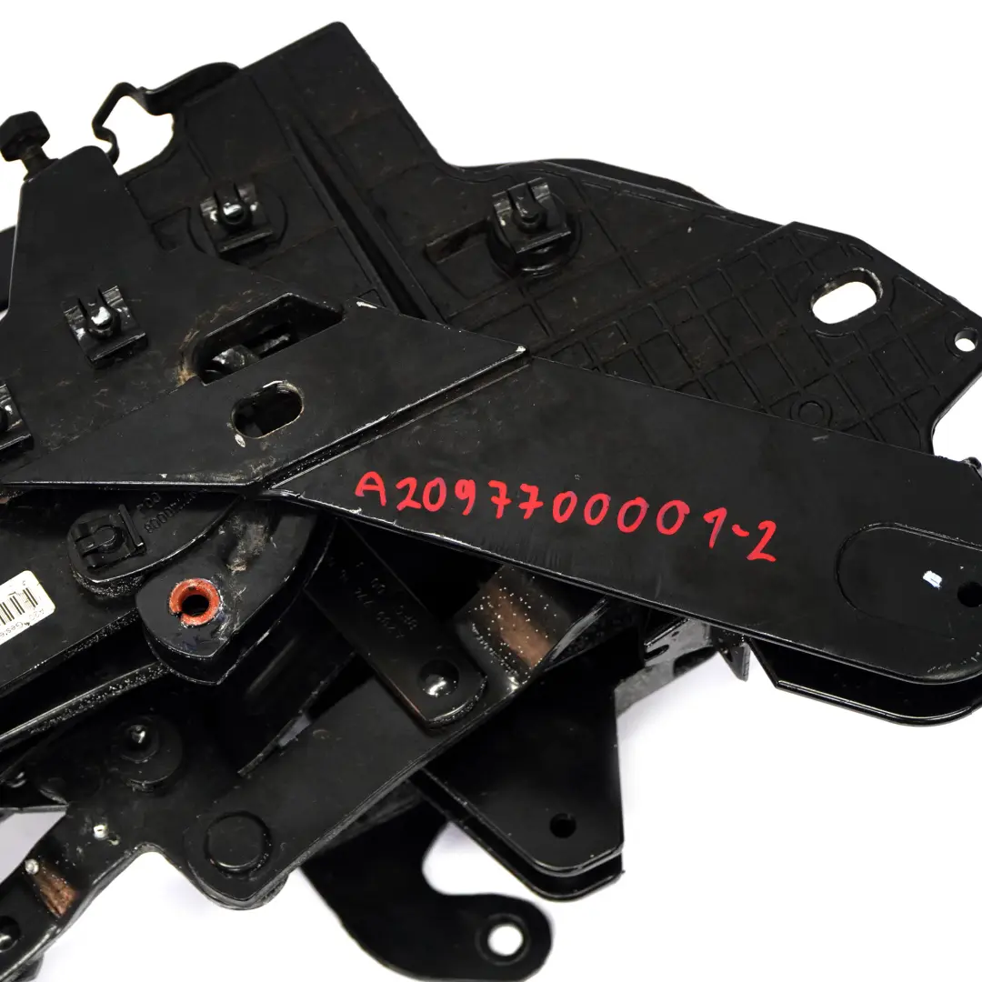 Mercedes A209 Cabrio Mécanisme toit pliant gauche droite Charnière bras Set - SKU A2097700001-4 - Numéro de pièce A2097700001-2