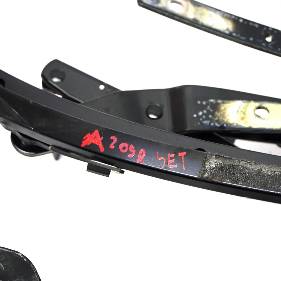 Folding Top Left Right N/O/S Roof Mechanism Arm Hinge Set to Mercedes A209 Cabrio with Part number A2097700001-2 Mercedes A209 Cabrio Folding Top Left Right N/O/S Roof Mechanism Arm Hinge Set - SKU A2097700001-4 - Part number A2097700001-2