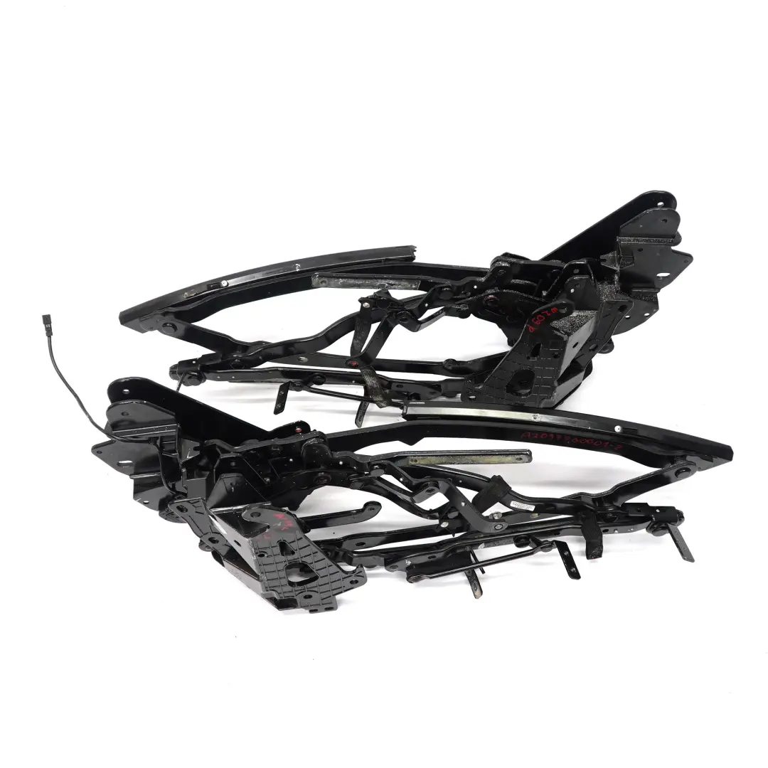 Mercedes A209 Cabrio Mécanisme toit pliant gauche droite Charnière bras Set - SKU A2097700001-4 - Numéro de pièce A2097700001-2