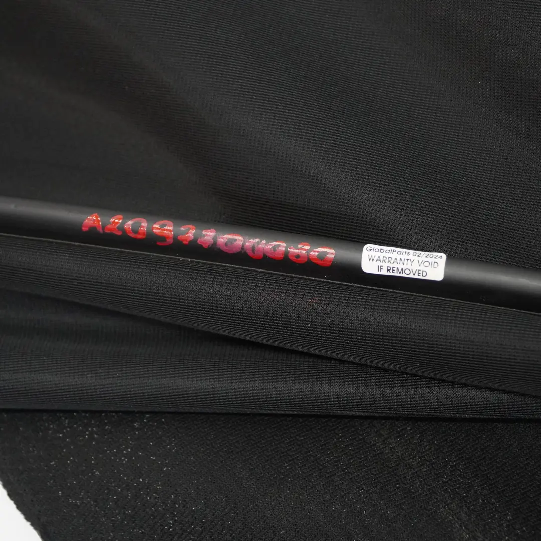 Soft Top Mercedes A209 Convertible Techo Plegable Tela Cubierta Negro para con número de pieza A2097700080 Soft Top Mercedes A209 Convertible Techo Plegable Tela Cubierta Negro - SKU A2097700080 - Número de pieza A2097700080