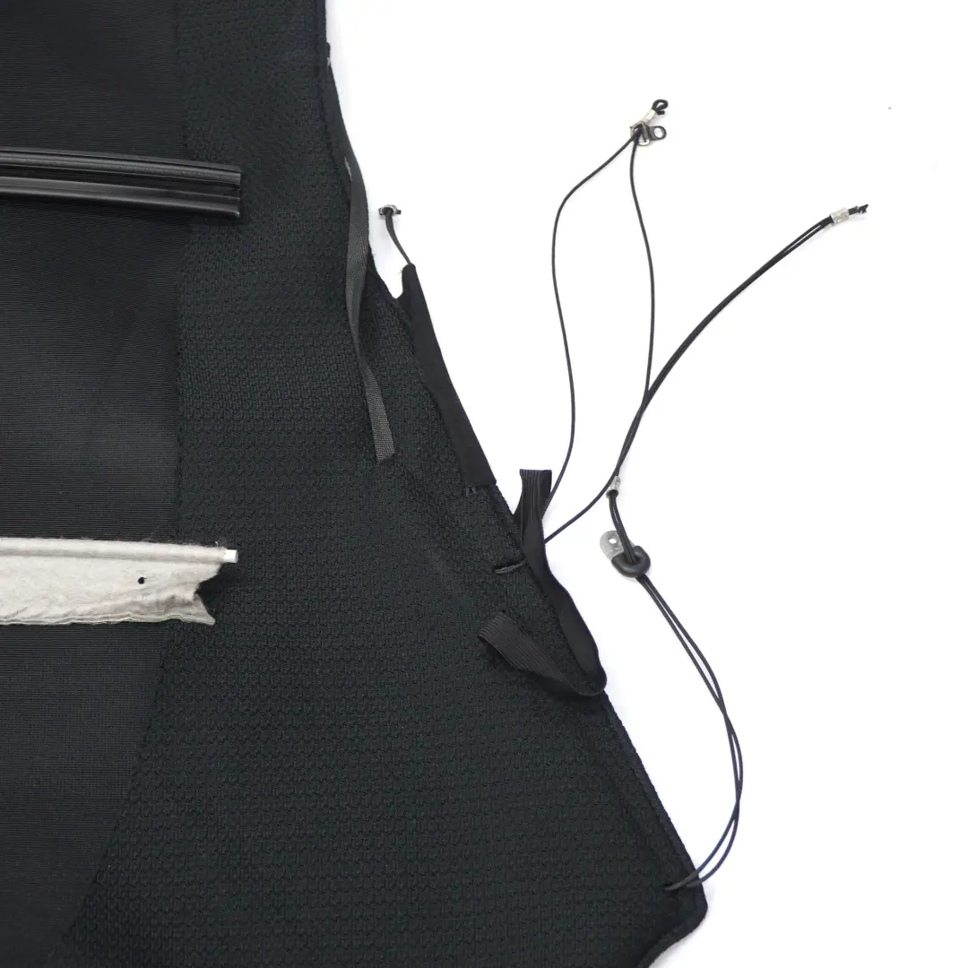 Capote Mercedes A209 Cabriolet Toit rabattable Tissu de couverture Noir pour à propos du numéro de pièce A2097700080 Capote Mercedes A209 Cabriolet Toit rabattable Tissu de couverture Noir - SKU A2097700080 - Numéro de pièce A2097700080