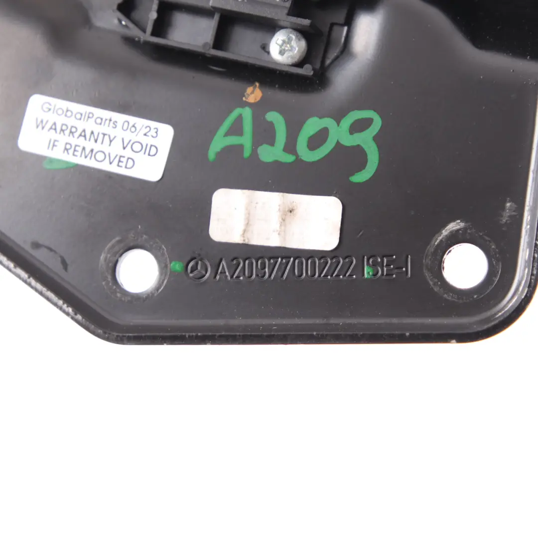 Mercedes CLK W209 Capota descapotable Techo Catch Lock Derecha A2097700222 - SKU A2097700822 - Número de pieza A2097700822