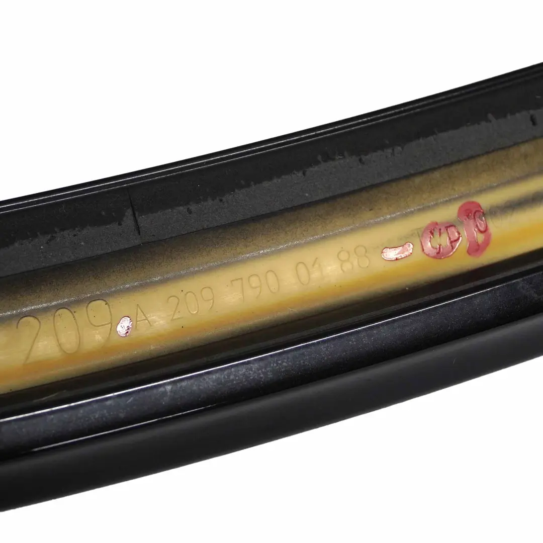 Boot Lid Rear Spoiler Obsidian Black - 197 Mercedes A209 Convertible - SKU A2097900188-OB - Part number A2097900188