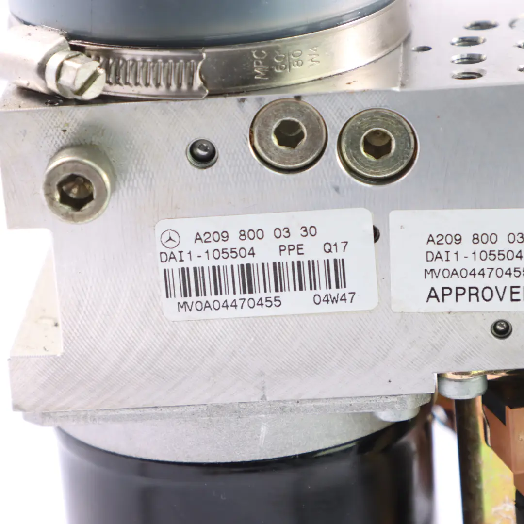 CLK200 Décapotable Pompe Pneumatique Entraînement pour Mercedes A209 à propos du numéro de pièce A2098000148 Mercedes A209 CLK200 Décapotable Pompe Pneumatique Entraînement - SKU A2098000148 - Numéro de pièce A2098000148