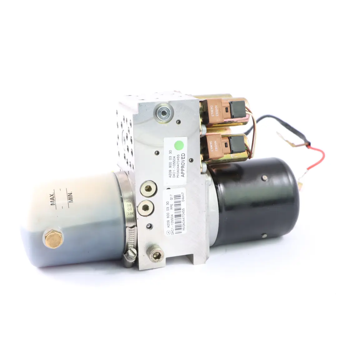 CLK200 Décapotable Pompe Pneumatique Entraînement pour Mercedes A209 à propos du numéro de pièce A2098000148 Mercedes A209 CLK200 Décapotable Pompe Pneumatique Entraînement - SKU A2098000148 - Numéro de pièce A2098000148