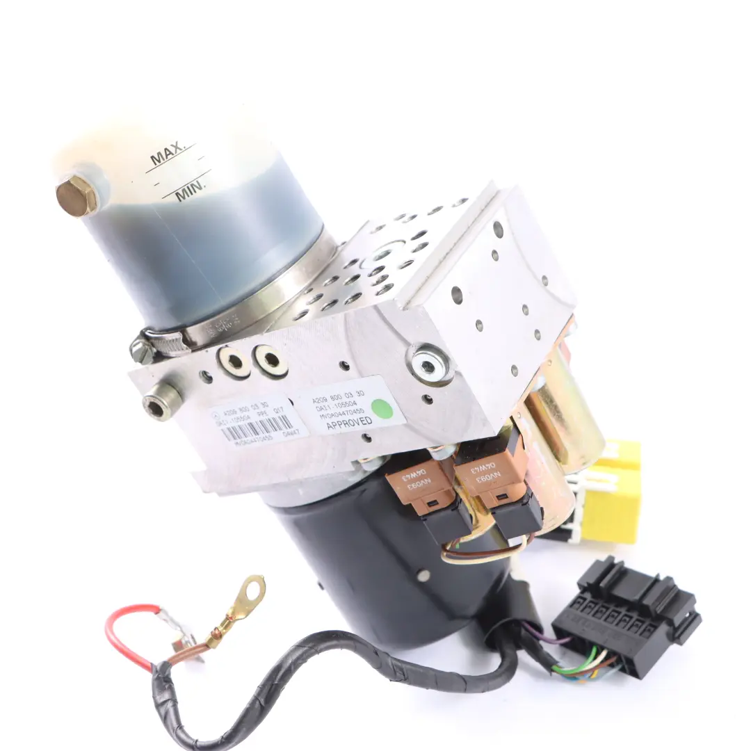 CLK200 Cabrio Soft Top Pompa Pneumatica per Mercedes A209 con numero di parte A2098000148 Mercedes A209 CLK200 Cabrio Soft Top Pompa Pneumatica - SKU A2098000148 - Numero di parte A2098000148