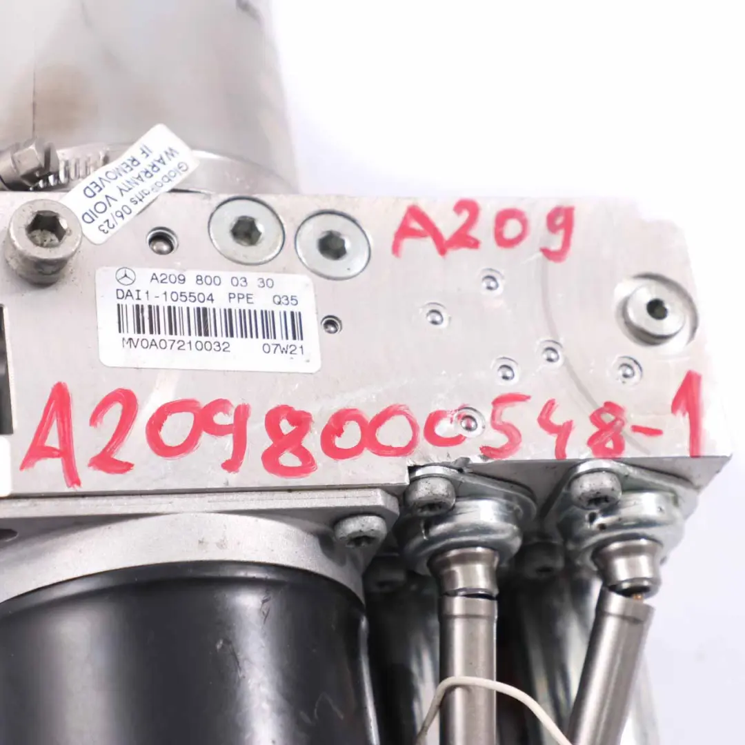 Bomba Hidráulica Plegable Techo Superior A2098000330 para Mercedes W209 Convertible con número de pieza A2098000548 Mercedes W209 Convertible Bomba Hidráulica Plegable Techo Superior A2098000330 - SKU A2098000548-1 - Número de pieza A2098000548