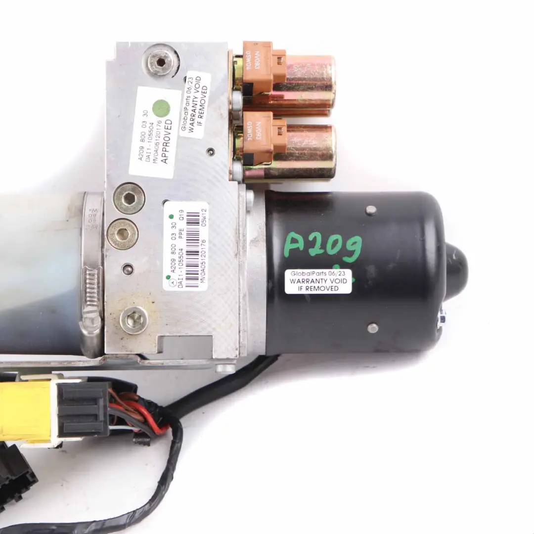 Mercedes CLK W209 Convertible Hydraulic Pump Folding Top Roof Unit A2098000330 - SKU A2098000548 - Part number A2098000548