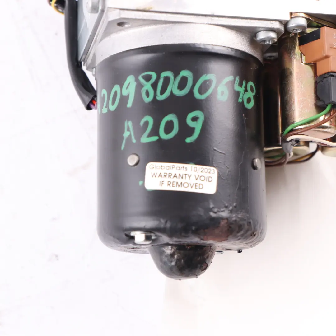  Top Pump Mercedes CLK W209 Convertible Hydraulic Folding Roof Unit A2098000130 - SKU A2098000648 - Part number A2098000648