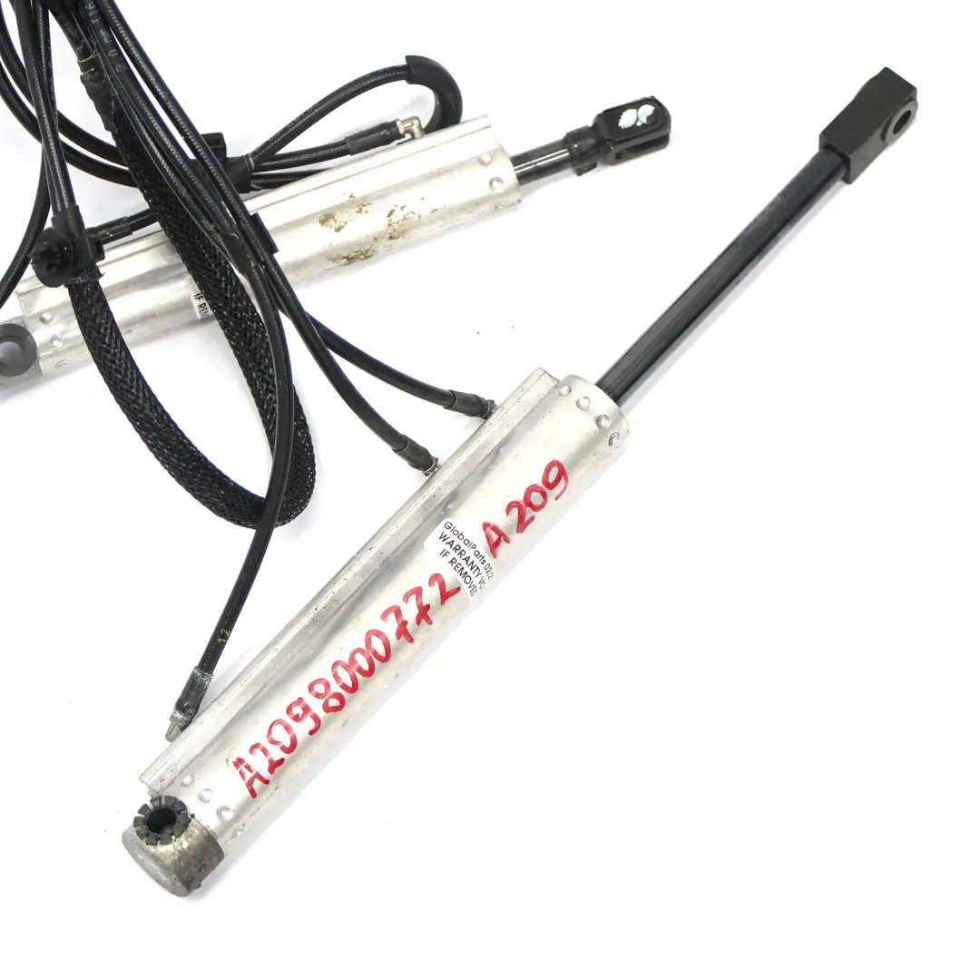 Roof Hydraulic Cylinder Mercedes A207 A209 Folding Top Left N/S to with Part number A2098000772 Roof Hydraulic Cylinder Mercedes A207 A209 Folding Top Left N/S - SKU A2098000772 - Part number A2098000772