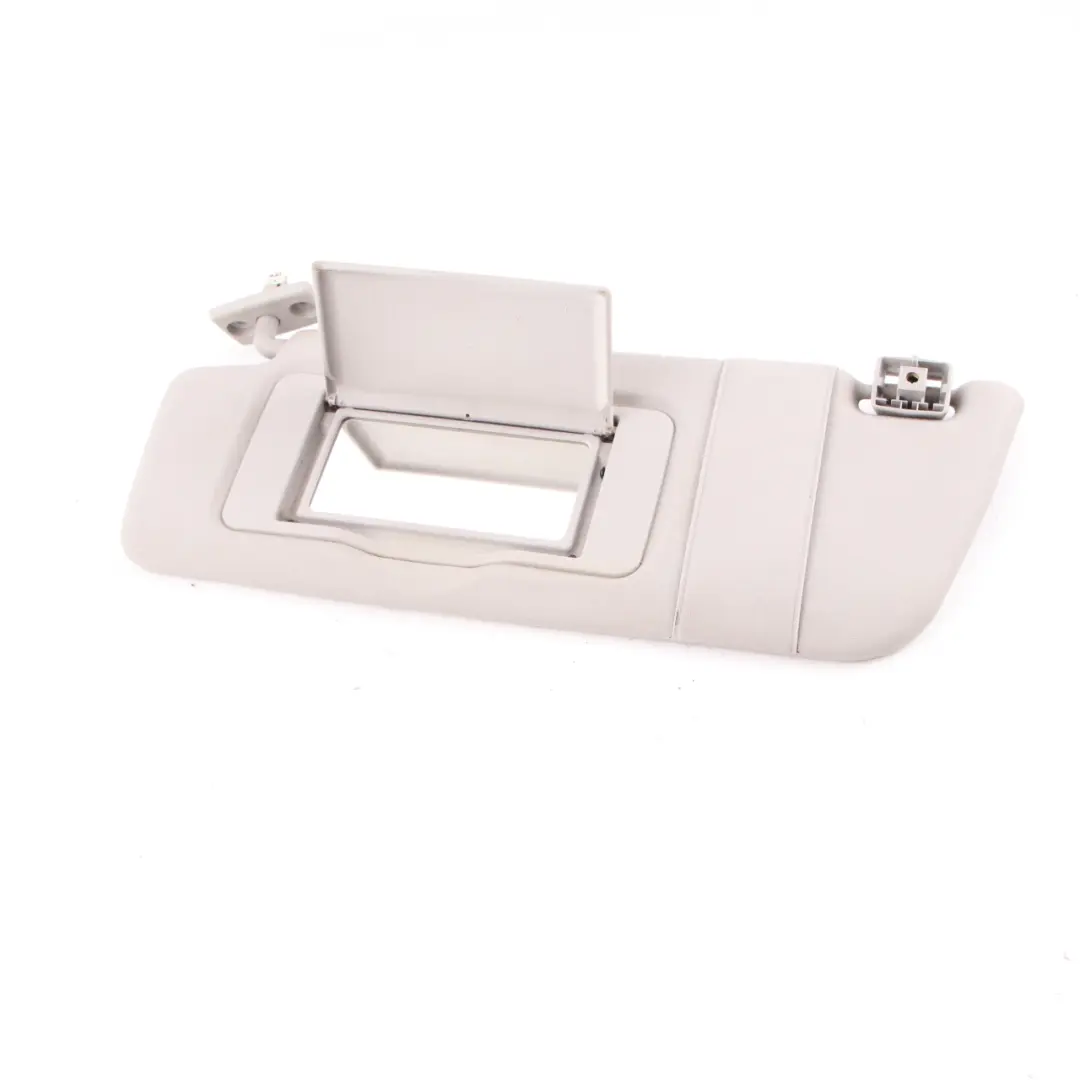 Mercedes W209 Convertible Sun Visor Cover Trim Mirror Left N/S Grey - SKU A2098100110-1 - Part number A2098100110