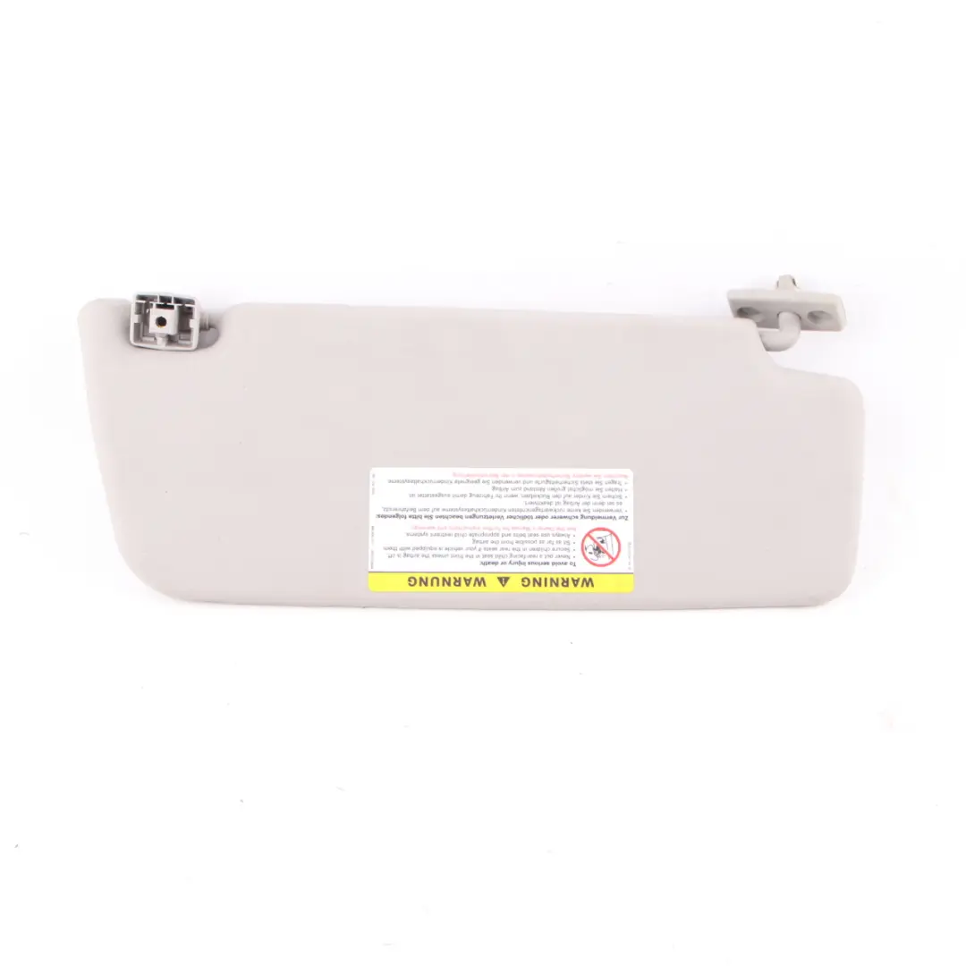 Sun Visor Cover Trim Mirror Left N/S Grey to Mercedes W209 Convertible with Part number A2098100110 Mercedes W209 Convertible Sun Visor Cover Trim Mirror Left N/S Grey - SKU A2098100110-1 - Part number A2098100110