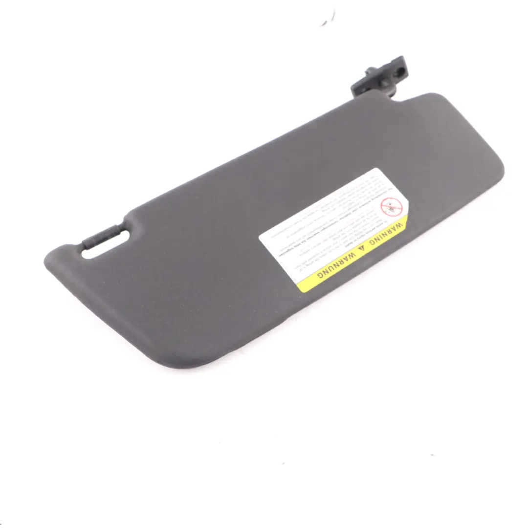 Sun Visor Cover Trim Mirror Left N/S Black to Mercedes W209 Convertible with Part number A2098100110 Mercedes W209 Convertible Sun Visor Cover Trim Mirror Left N/S Black - SKU A2098100110-2 - Part number A2098100110