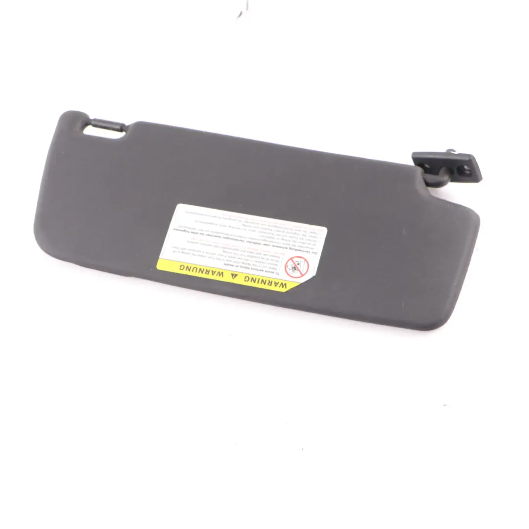 Mercedes W209 Convertible Sun Visor Cover Trim Mirror Left N/S Black - SKU A2098100110-2 - Part number A2098100110
