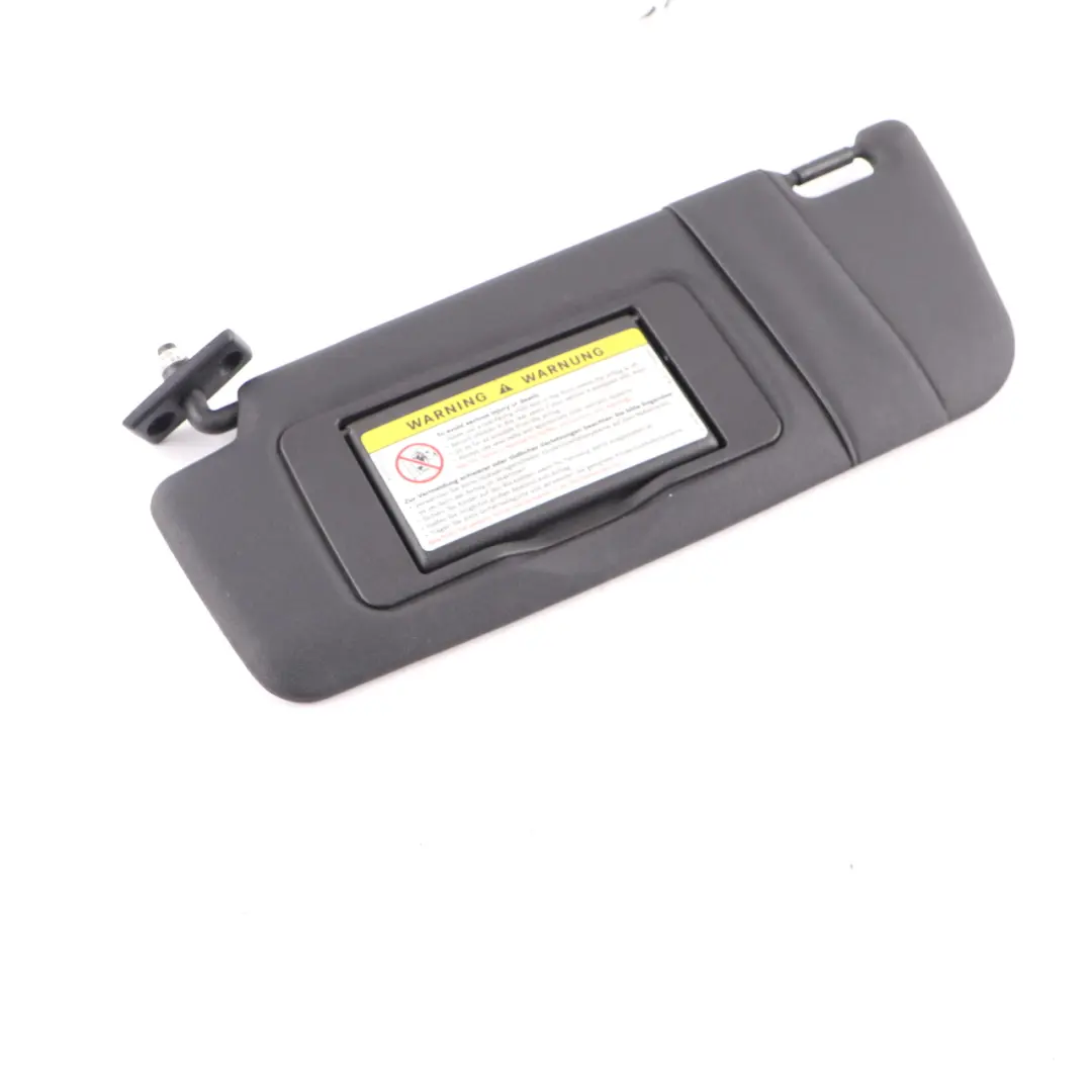 Mercedes W209 Convertible Sun Visor Cover Trim Mirror Left N/S Black - SKU A2098100110-2 - Part number A2098100110