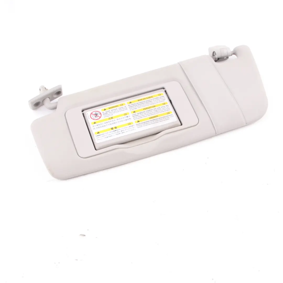 Sun Visor Cover Trim Mirror Left N/S Grey to Mercedes W209 Convertible with Part number A2098100110 Mercedes W209 Convertible Sun Visor Cover Trim Mirror Left N/S Grey - SKU A2098100110 - Part number A2098100110