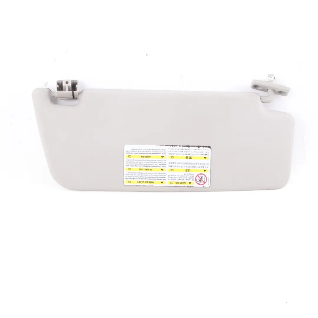 Mercedes W209 Convertible Sun Visor Cover Trim Mirror Left N/S Grey - SKU A2098100110 - Part number A2098100110