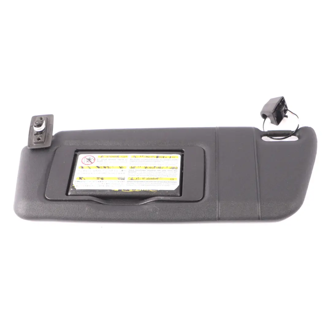  Sun Visor Mercedes W203 W209 Sunvisor Cover Left N/S Mirror Black - SKU A2098100510-1 - Part number A2098100510