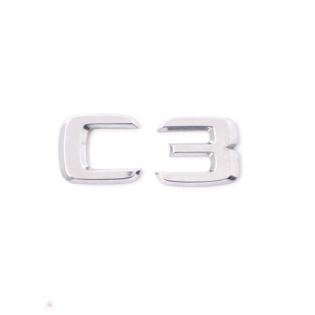 Mercedes W204 C350 Emblème Coffre Arrière Lettrage Badge Collé - SKU A2098170715 - Numéro de pièce A2098170715