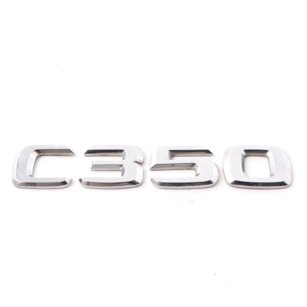Mercedes W204 C350 Emblème Coffre Arrière Lettrage Badge Collé - SKU A2098170715 - Numéro de pièce A2098170715
