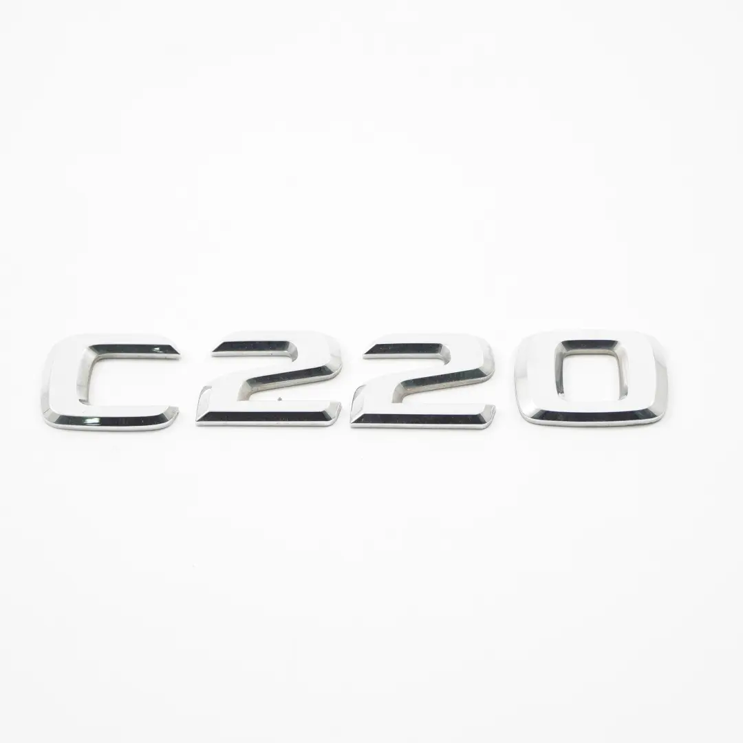 Mercedes W209 Lettering Emblem C220 CDI Rear Boot Lid Tailgate Adhered Badge - SKU A2098170915-1 - Part number A2098170915