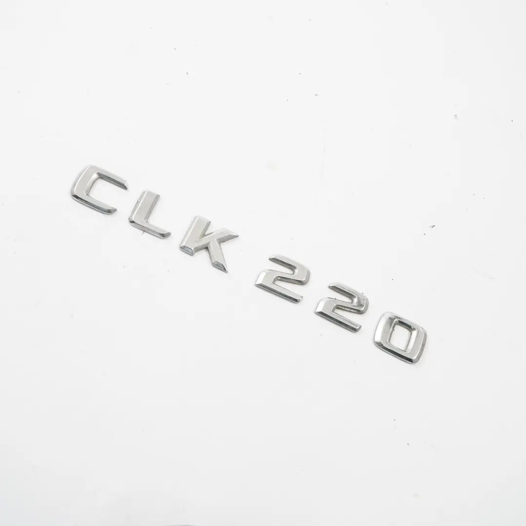 Mercedes W209 Lettering Emblem CLK 220 Rear Boot Lid Tailgate Adhered Badge - SKU A2098170915 - Part number A2098170915