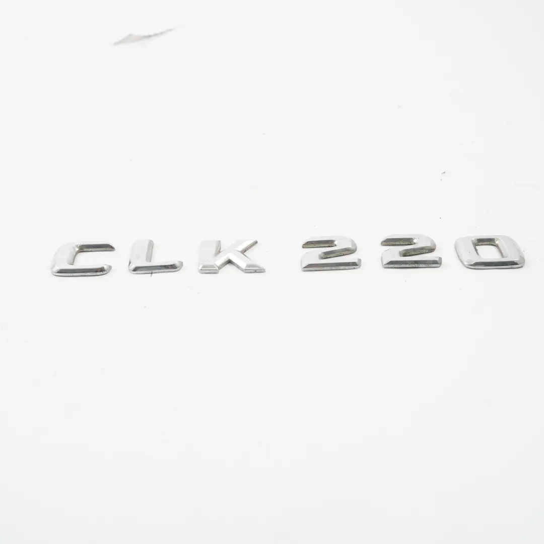 Mercedes W209 Lettering Emblem CLK 220 Rear Boot Lid Tailgate Adhered Badge - SKU A2098170915 - Part number A2098170915