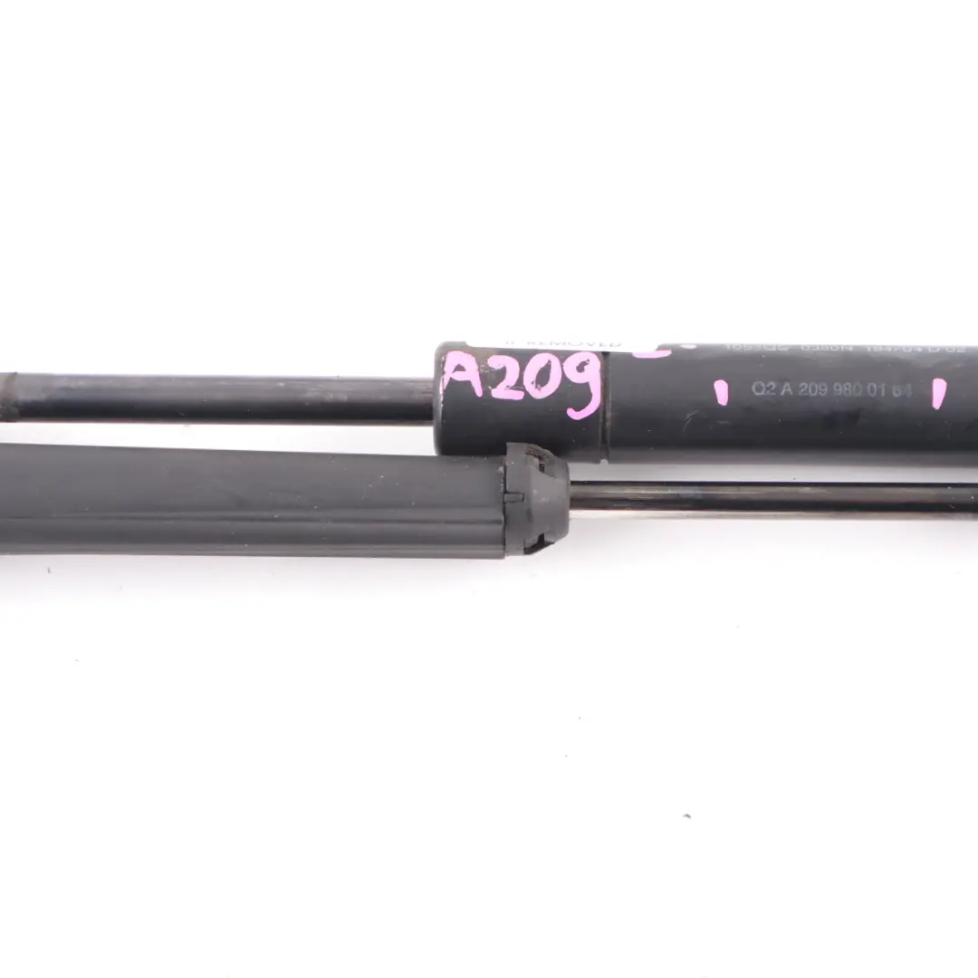 Strut Tailgate Trunk to Mercedes W209 Convertible Electric Gas Spring with Part number A2098200197 Mercedes W209 Convertible Electric Gas Spring Strut Tailgate Trunk - SKU A2098200197 - Part number A2098200197