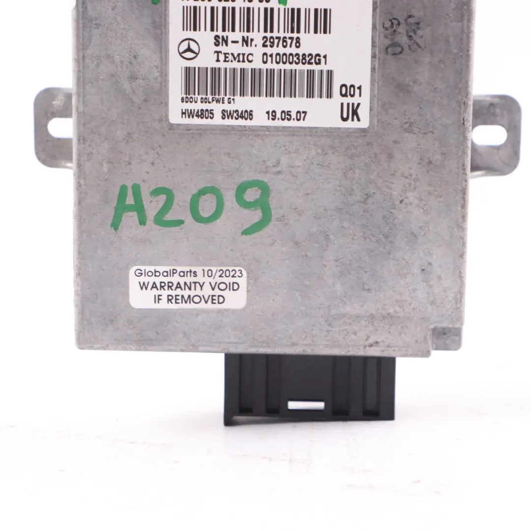 Voice Module Mercedes W203 W209 W211 Control Unit Input System - SKU A2098201385 - Part number A2098201385