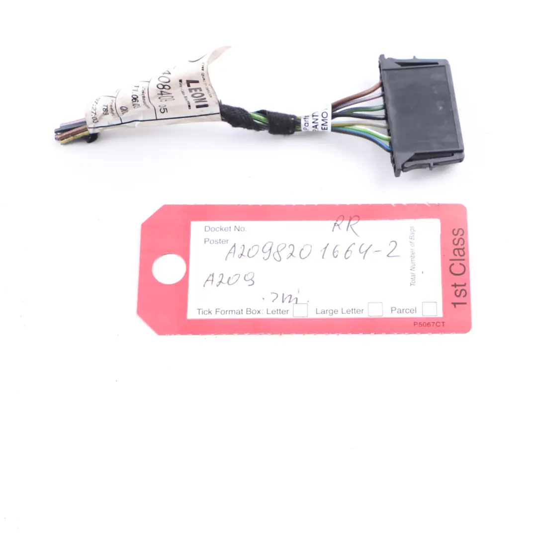Mercedes C209 Lampe Feu Arrière Droit Câblage A0435456620 - SKU A2098201664-2 - Numéro de pièce A2098201664