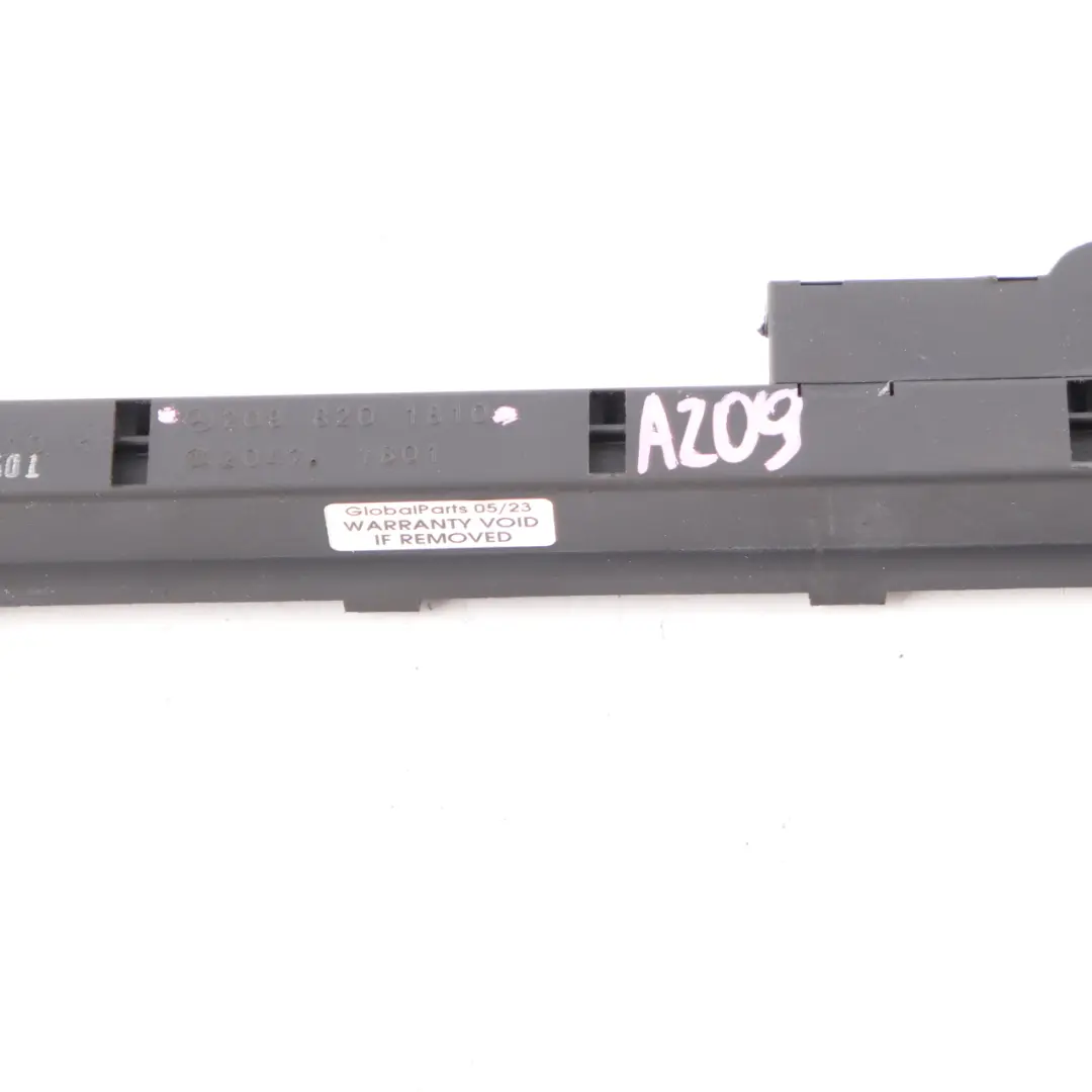 Mercedes W209 Convertible Roof Hydraulic Cylinder Cover Trim Bracket - SKU A2098201810 - Part number A2098201810