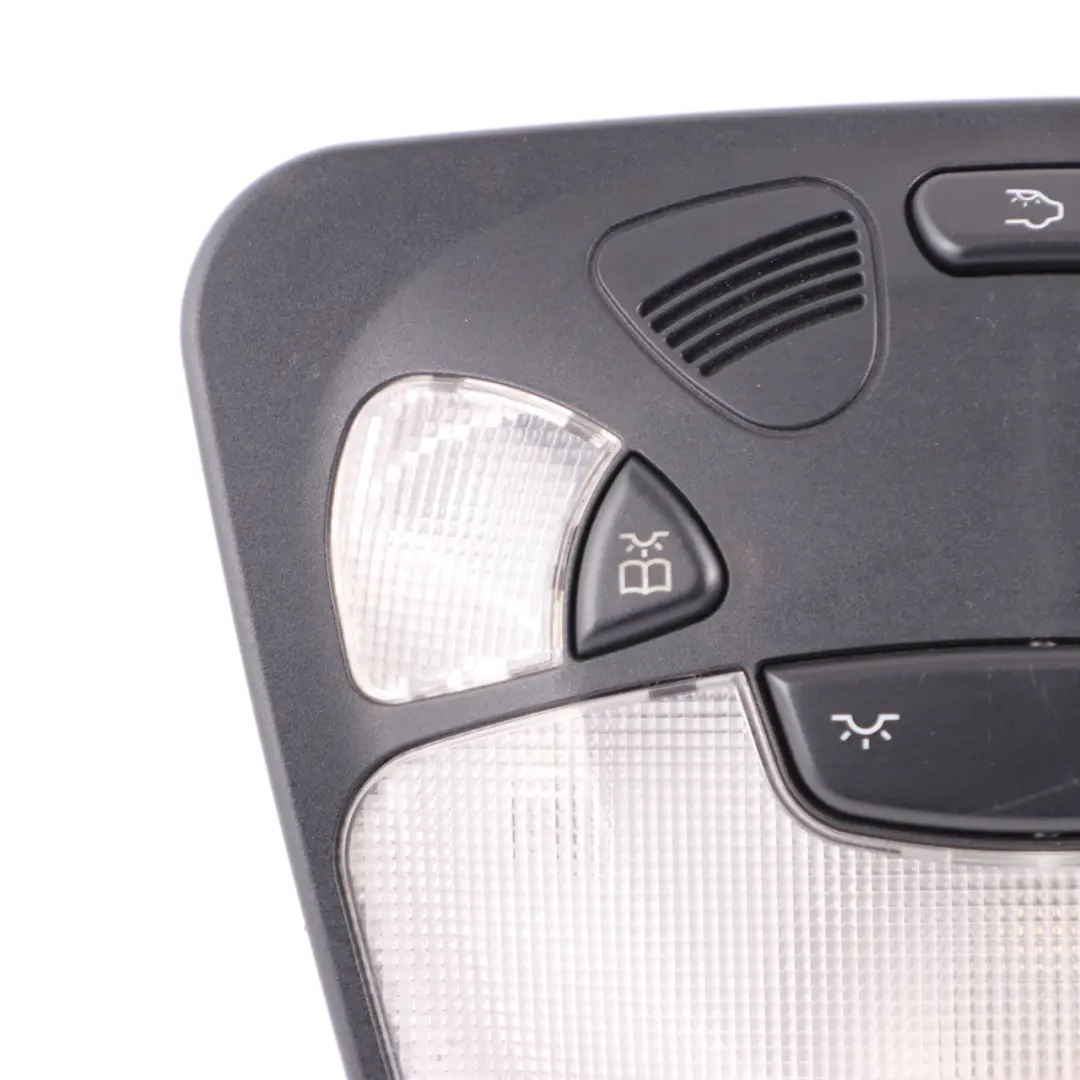 Interior Roof Reading Light Lamp Panel Black to Mercedes CLK C209 W209 with Part number A2098202201 Mercedes CLK C209 W209 Interior Roof Reading Light Lamp Panel Black - SKU A2098202201 - Part number A2098202201
