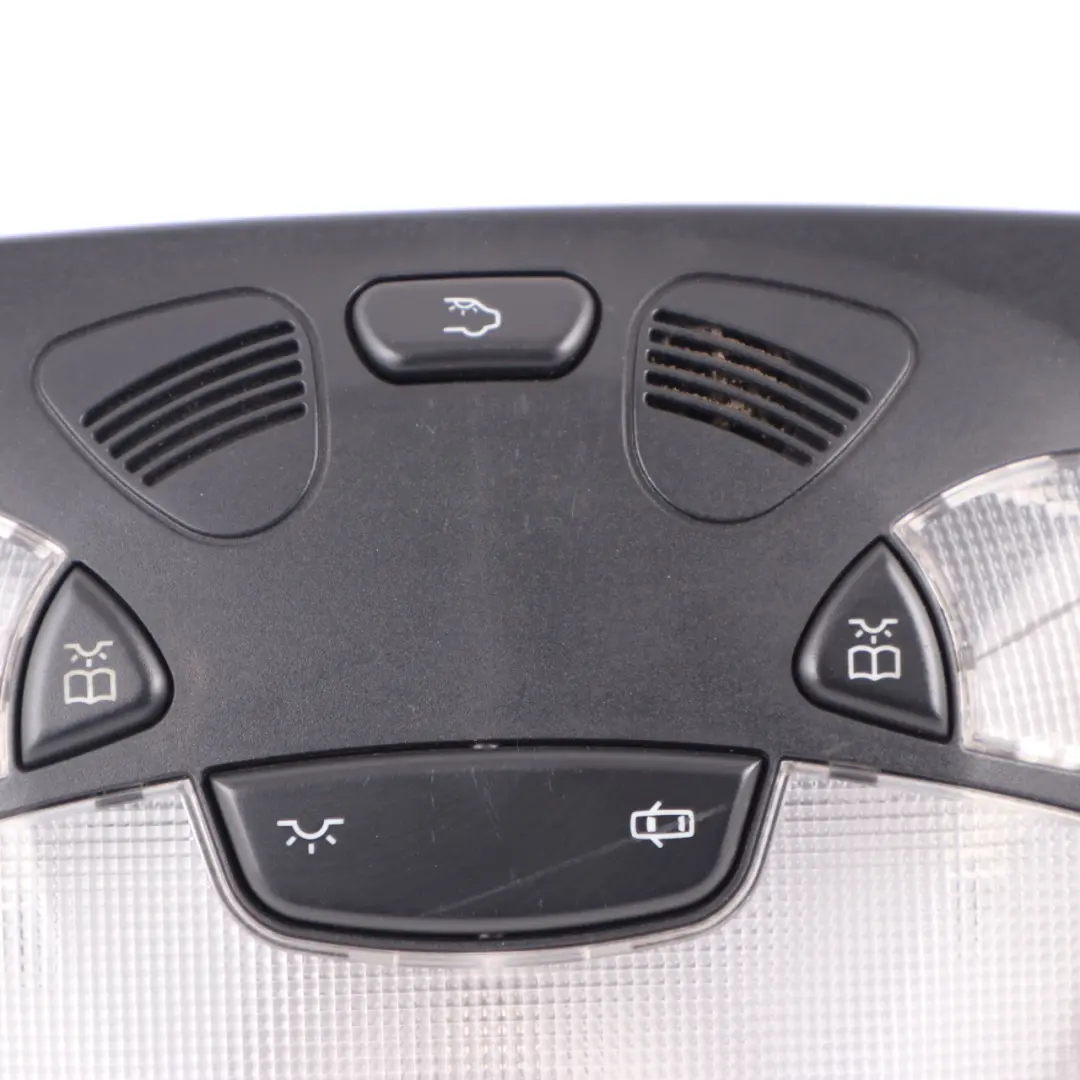 Interior Roof Reading Light Lamp Panel Black to Mercedes CLK C209 W209 with Part number A2098202201 Mercedes CLK C209 W209 Interior Roof Reading Light Lamp Panel Black - SKU A2098202201 - Part number A2098202201