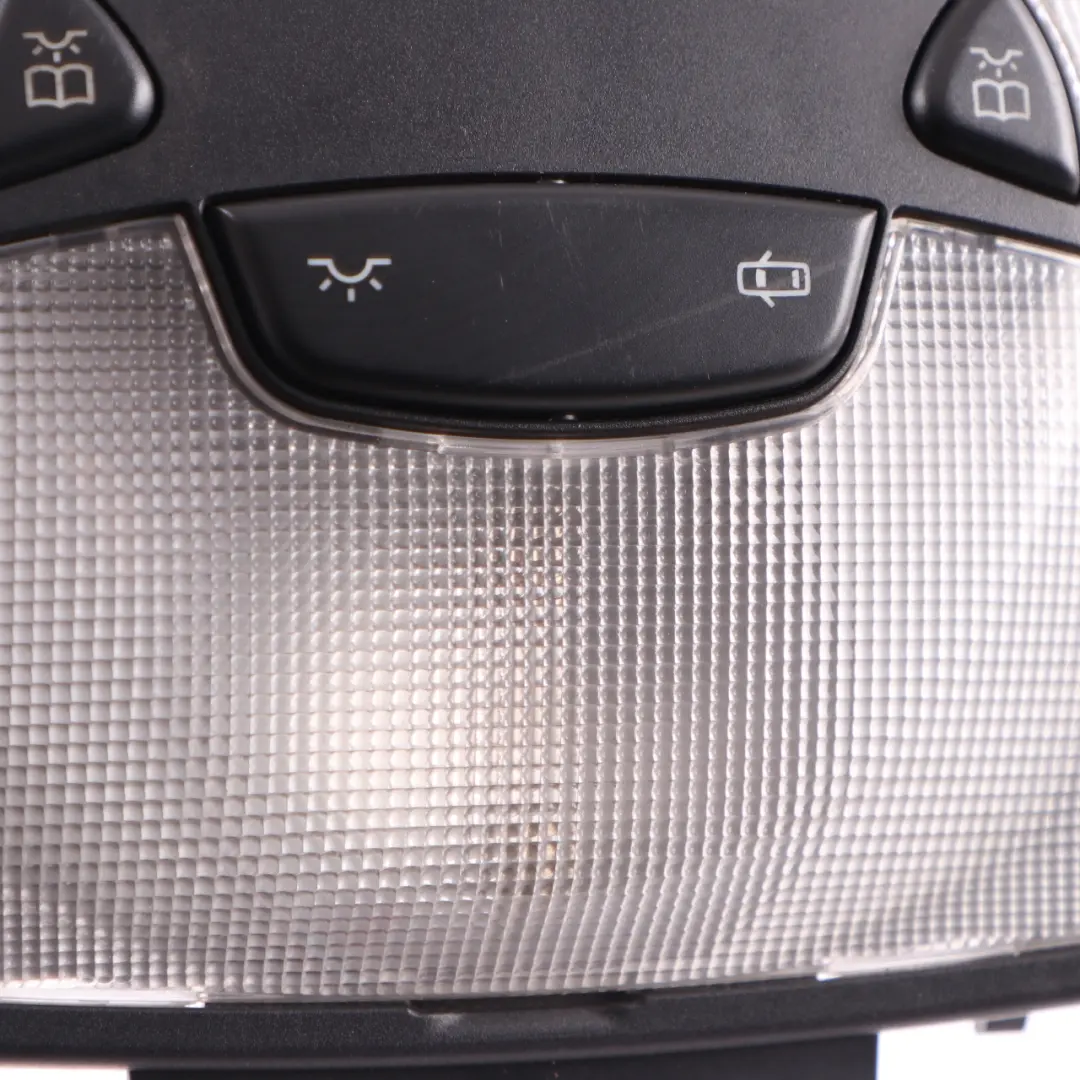 Interior Roof Reading Light Lamp Panel Black to Mercedes CLK C209 W209 with Part number A2098202201 Mercedes CLK C209 W209 Interior Roof Reading Light Lamp Panel Black - SKU A2098202201 - Part number A2098202201