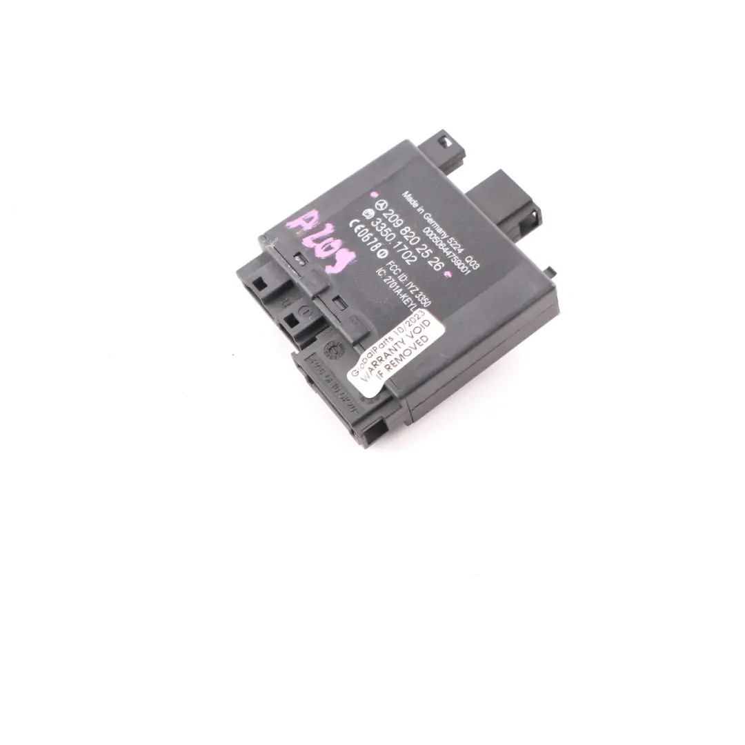 Mercedes CLK C209 Keyless Go Module ECU Entry Door Control Unit - SKU A2098202526 - Part number A2098202526