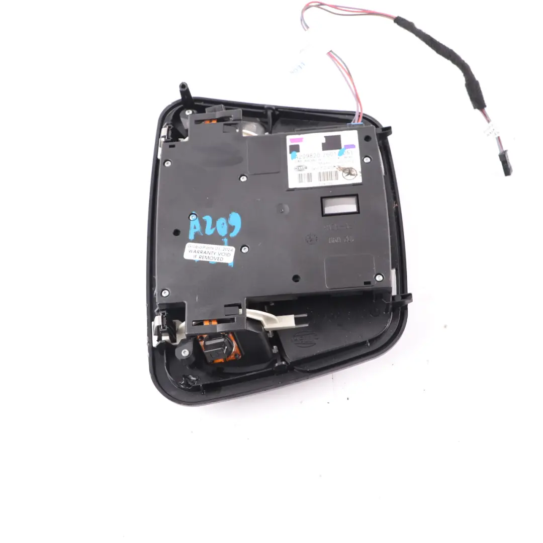 Lamp Interior Light Ceiling Headliner to Mercedes A209 with Part number A2098202601 Mercedes A209 Lamp Interior Light Ceiling Headliner - SKU A2098202601 - Part number A2098202601