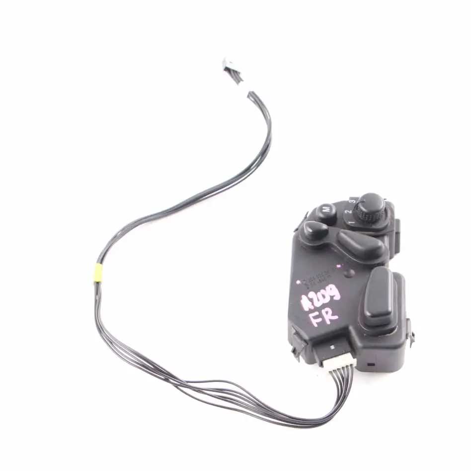 Switch Panel Right O/S Seat Adjustment Memory to Mercedes CLK W209 with Part number A2098202610 Mercedes CLK W209 Switch Panel Right O/S Seat Adjustment Memory - SKU A2098202610 - Part number A2098202610