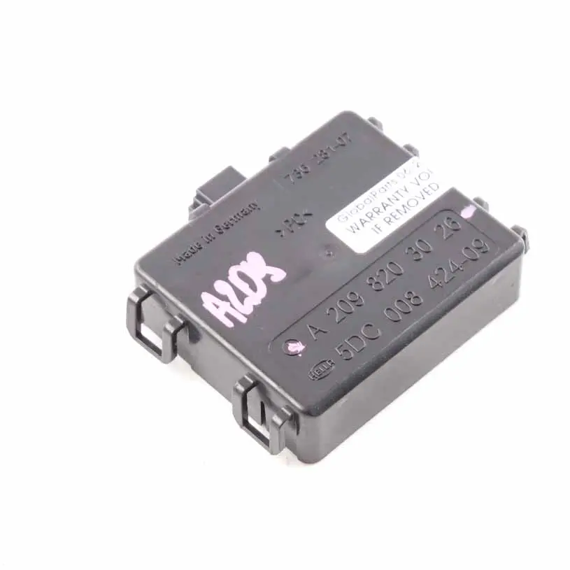 Sensor de Luz Lluvia Módulo Parabrisas Mercedes CLK W209 Convertible - SKU A2098203026 - Número de pieza A2098203026