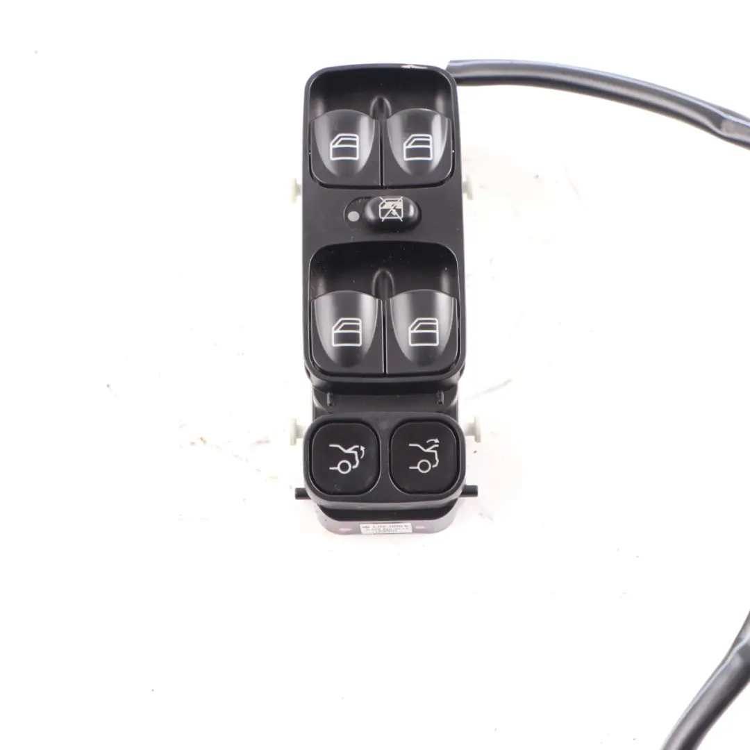 Window Lifter Switch Driver's Side Control Panel to Mercedes CLK W209 with Part number A2098203610 Mercedes CLK W209 Window Lifter Switch Driver's Side Control Panel - SKU A2098203610 - Part number A2098203610