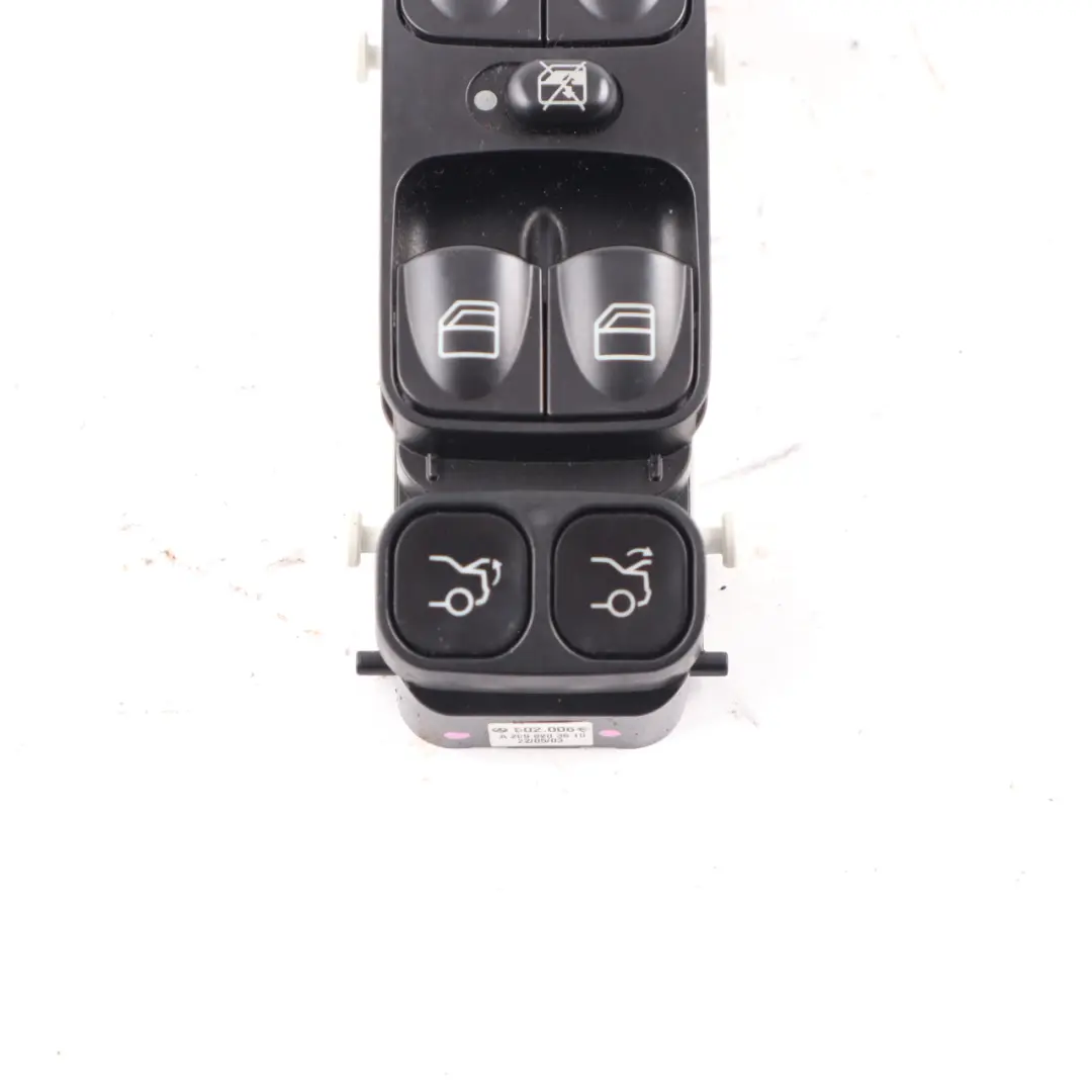 Mercedes CLK W209 Window Lifter Switch Driver's Side Control Panel - SKU A2098203610 - Part number A2098203610