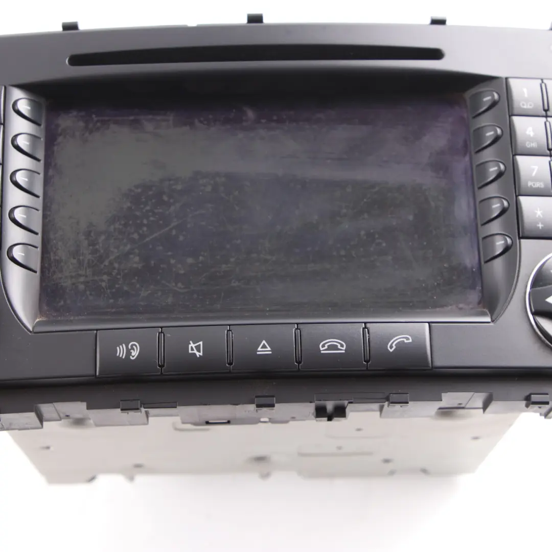 Mercedes W209 Radio Head Unit Media Player Navigation Screen - SKU A2098205489 - Part number A2098205489