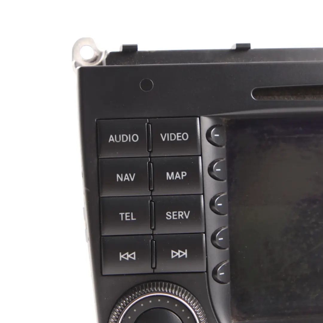 Mercedes W209 Radio Head Unit Media Player Navigation Screen - SKU A2098205489 - Part number A2098205489
