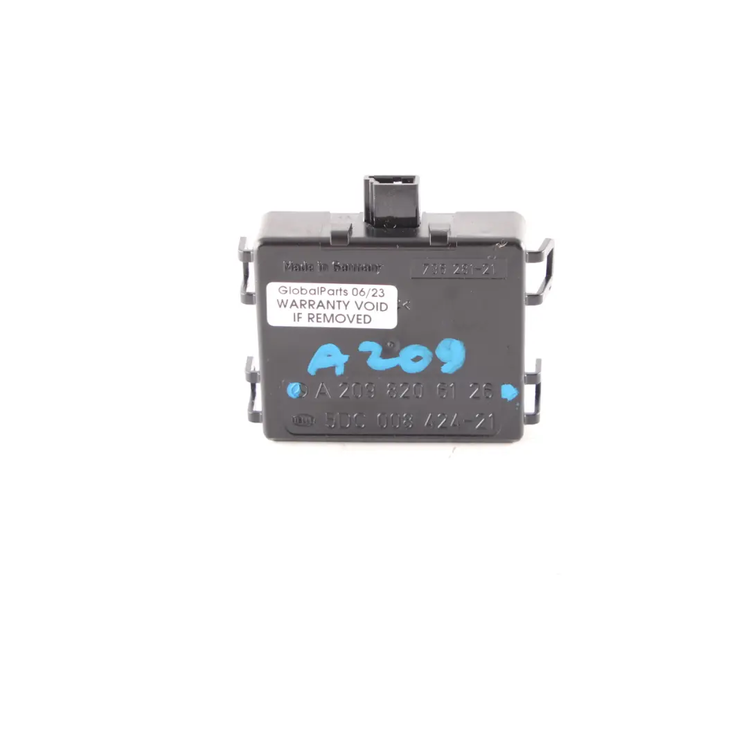 Mercedes W209 Convertible Rain Light Sensor Windscreen Module - SKU A2098206126 - Part number A2098206126