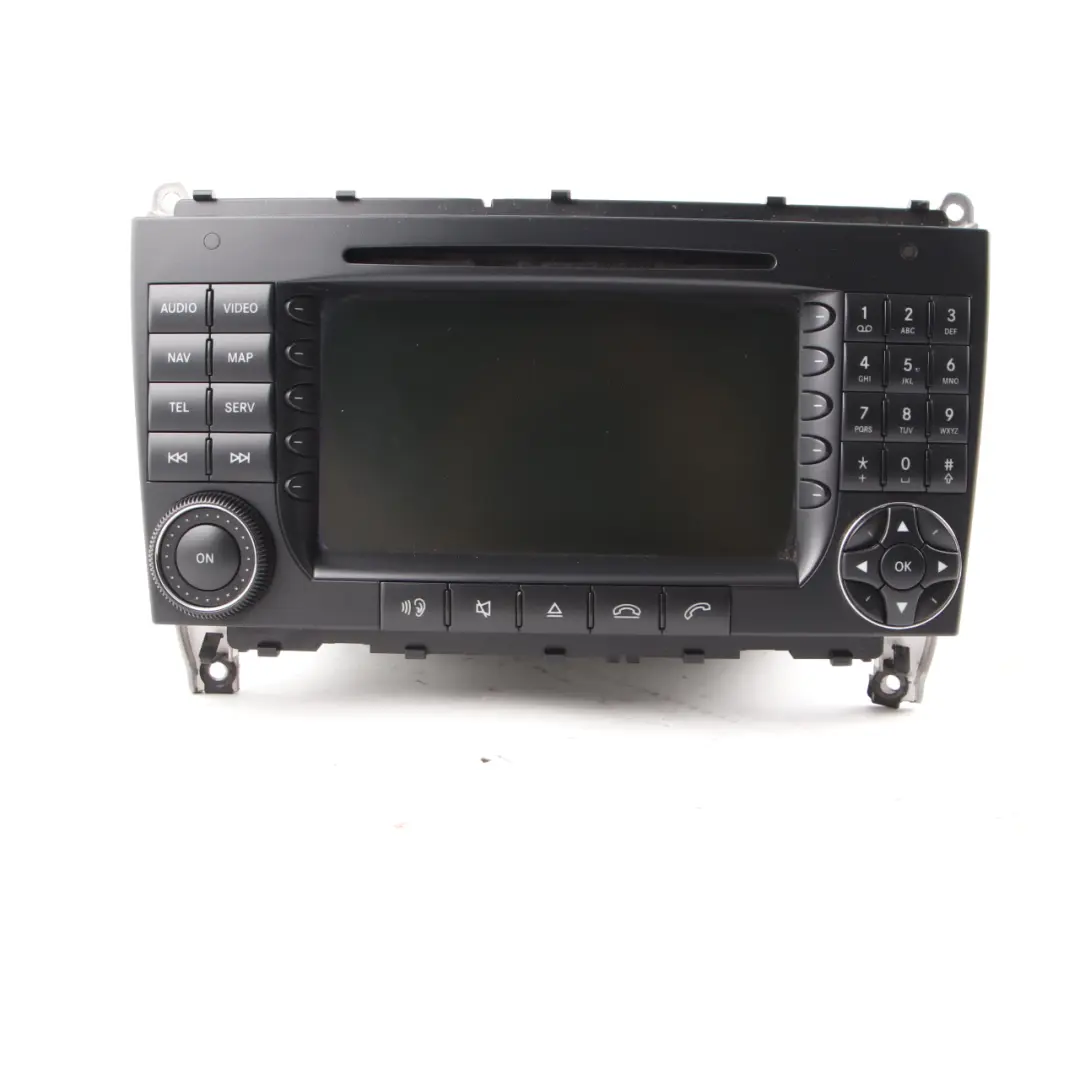  Radio Head Unit Mercedes W209 Media Player Navigation Screen - SKU A2098207689 - Part number A2098207689