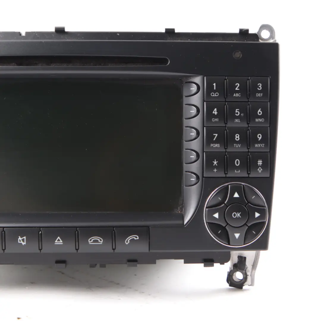  Radio Head Unit Mercedes W209 Media Player Navigation Screen - SKU A2098207689 - Part number A2098207689
