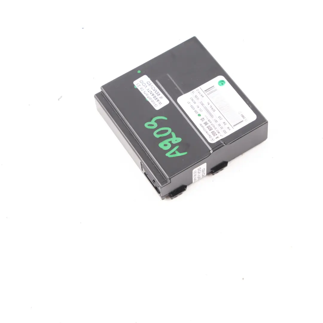 Alarm Anti Theft System Control Unit to Mercedes CLK W209 Convertible with Part number A2098209610 Mercedes CLK W209 Convertible Alarm Anti Theft System Control Unit - SKU A2098209610 - Part number A2098209610
