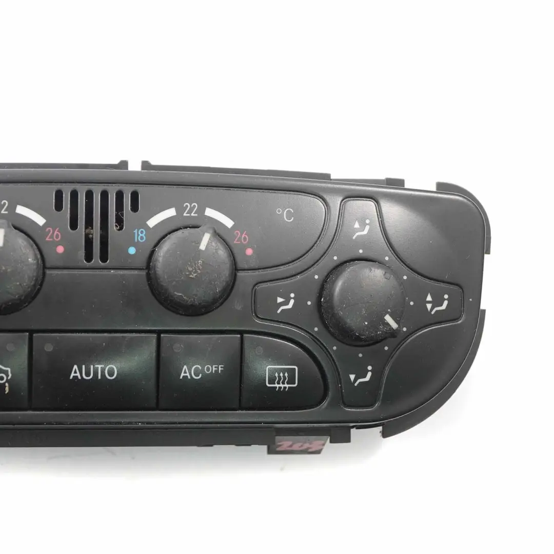 Panel control climatizador Mercedes W203 W209 Interruptor Aire A/C para con número de pieza A2098300085 Panel control climatizador Mercedes W203 W209 Interruptor Aire A/C - SKU A2098300085 - Número de pieza A2098300085